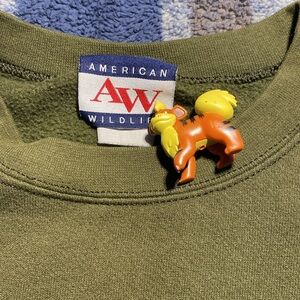 Vintage american wildlife sweatshirt